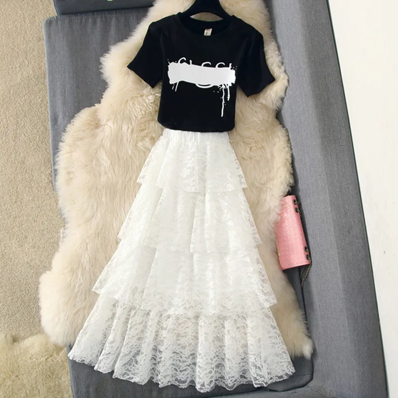 Fashion 2019 Summer Dress Suit Elegant Ruffle Mesh Lace Bodycon Long Midi Dress Set Daily Casual Dress
Fashion 2019 Summer Dress Suit Elegant Ruffle Mesh Lace Bodycon Long Midi Dress Set Daily Casual Dress