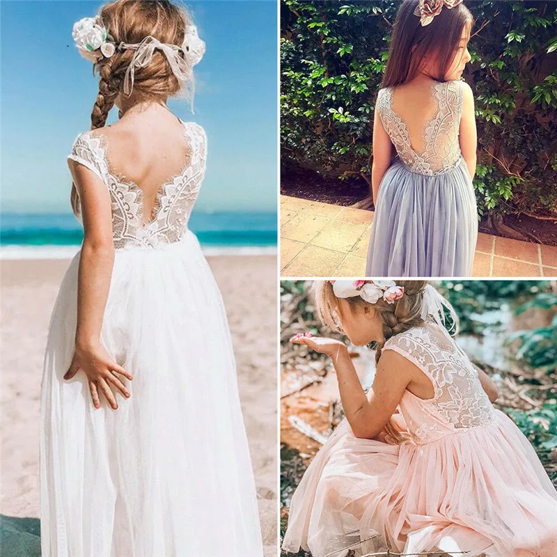 Retail New Summer Girls Lace Dress Flower Tulle Maxi Dress Sleeveless Princess For Wedding Holiday Party Children Clothes 1-7Y
Retail New Summer Girls Lace Dress Flower Tulle Maxi Dress Sleeveless Princess For Wedding Holiday Party Children Clothes 1-7Y