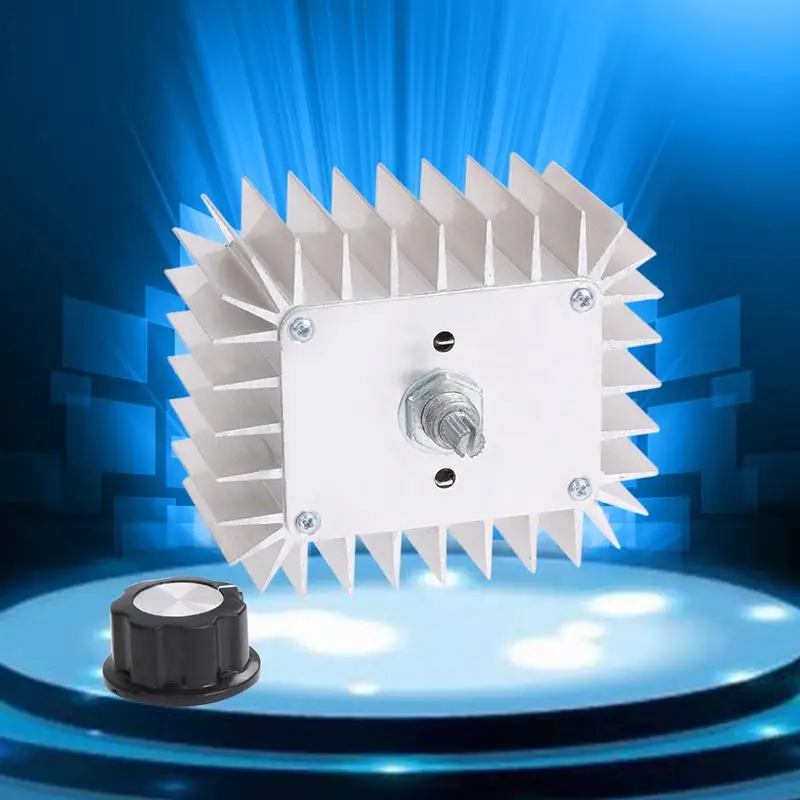 AC 5000W SCR Electronic Voltage Regulator Switch 220V Speed Temperature Controller Dimming Dimmers Voltage Regulator Stabilizer
AC 5000W SCR Electronic Voltage Regulator Switch 220V Speed Temperature Controller Dimming Dimmers Voltage Regulator Stabilizer