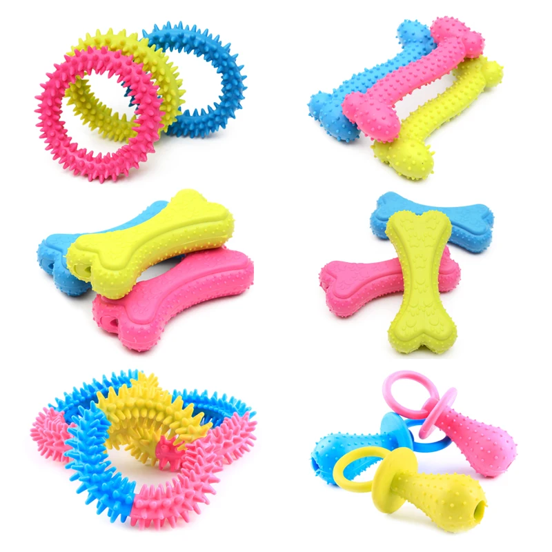 1pc Resistant Bite Rubber Toy For Small Pet Dog Clean Teeth Training Dogs Chew Toy Random Color
1pc Resistant Bite Rubber Toy For Small Pet Dog Clean Teeth Training Dogs Chew Toy Random Color