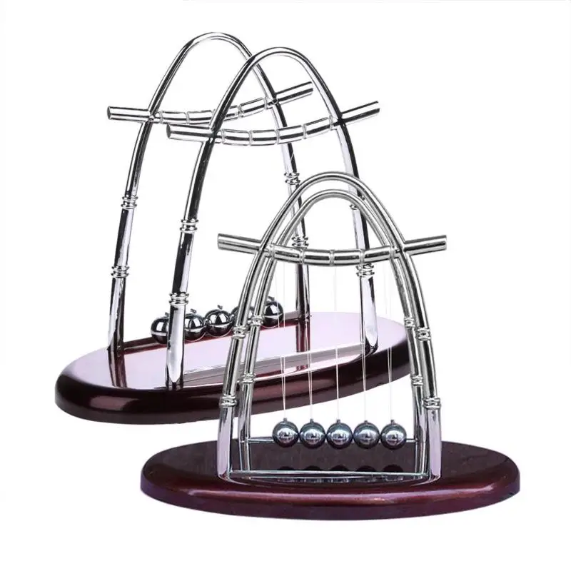 Newtons Cradle Early Fun Development Educational Desk Toy Gift Creative Steel Balance Ball Physics Science Pendulum Miniatures
Newtons Cradle Early Fun Development Educational Desk Toy Gift Creative Steel Balance Ball Physics Science Pendulum Miniatures