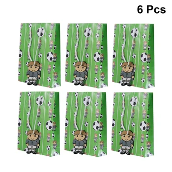 6pcs Paper Tough Non-toxic Soccer Themed Goodie Bag Treat Bag Gift Bags for Birthday Party Soccer Party Baby Shower
6pcs Paper Tough Non-toxic Soccer Themed Goodie Bag Treat Bag Gift Bags for Birthday Party Soccer Party Baby Shower