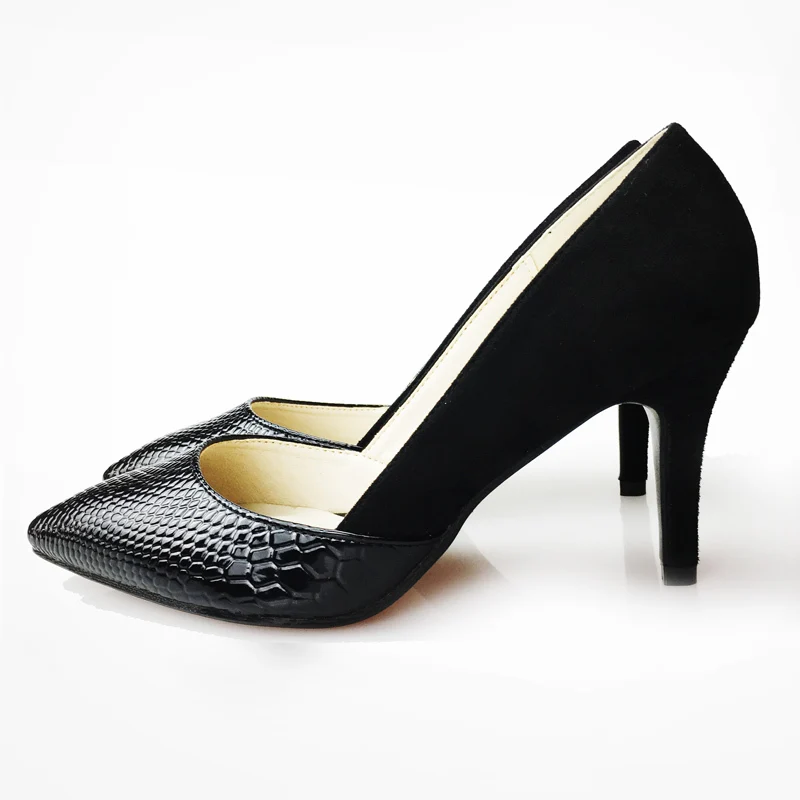 2018 Women sexy pumps thin high heels shoes with black colors pointed top shoes for women casual or party pumps shoes
2018 Women sexy pumps thin high heels shoes with black colors pointed top shoes for women casual or party pumps shoes