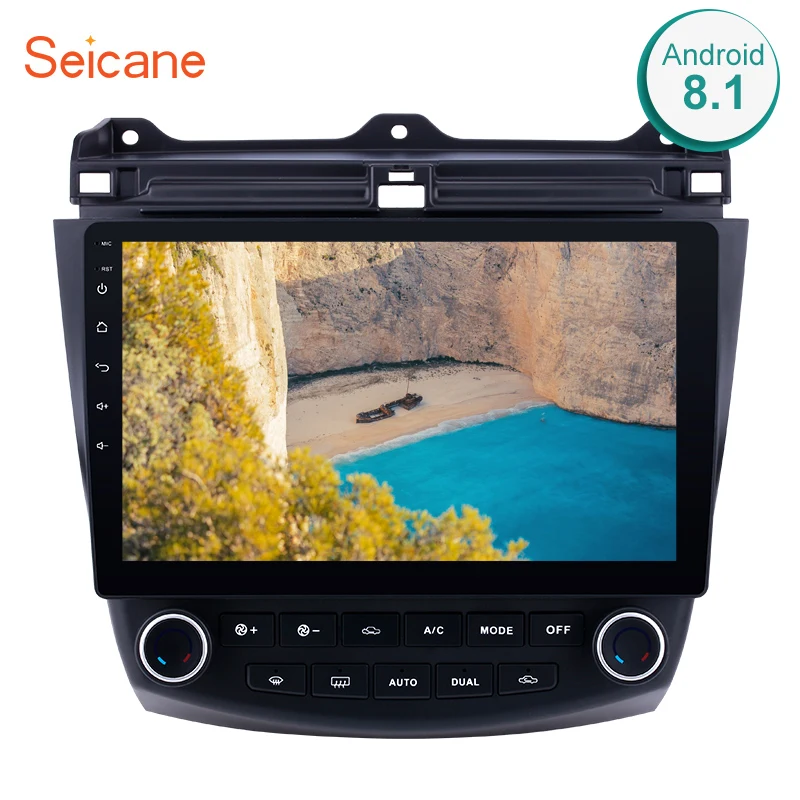 Seicane 10.1 inch RAM 1GB Quad-Core Android 8.1 Car Radio Player GPS Navigation Stereo Multimedia For Honda Accord 7 2003-2007
Seicane 10.1 inch RAM 1GB Quad-Core Android 8.1 Car Radio Player GPS Navigation Stereo Multimedia For Honda Accord 7 2003-2007