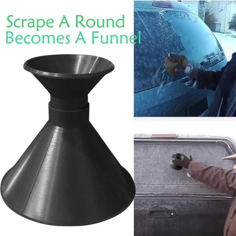 Magic Snow Remover Funnel Outdoor Magic Shovel Cone Shaped Car Window Ice Scraper Windshield Funnel Snow Scraper Winter Car Tool
Magic Snow Remover Funnel Outdoor Magic Shovel Cone Shaped Car Window Ice Scraper Windshield Funnel Snow Scraper Winter Car Tool