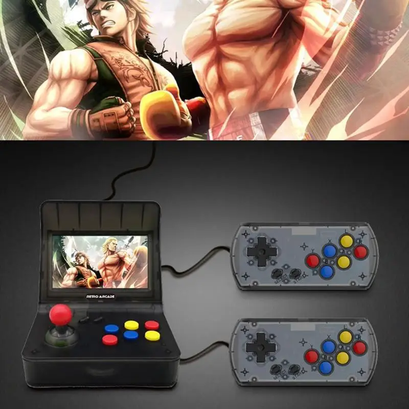 COOLBABY RS-07 4.3 inch Mini Handheld Game Player 16GB Memory Built-3000 Different Classic Games Retro Game Console Player New
COOLBABY RS-07 4.3 inch Mini Handheld Game Player 16GB Memory Built-3000 Different Classic Games Retro Game Console Player New
