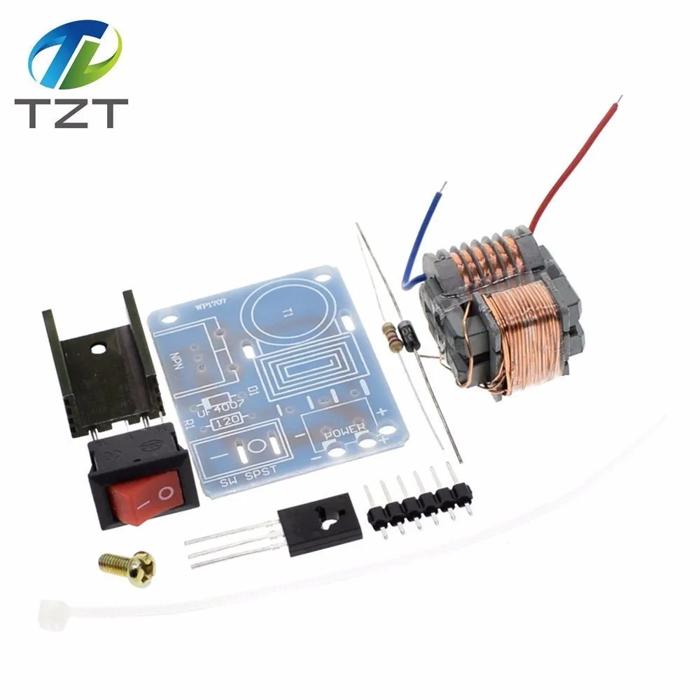15KV High Frequency DC High Voltage Arc Ignition Generator Inverter Boost Step Up 18650 DIY Kit U Core Transformer Suite 3.7V
15KV High Frequency DC High Voltage Arc Ignition Generator Inverter Boost Step Up 18650 DIY Kit U Core Transformer Suite 3.7V