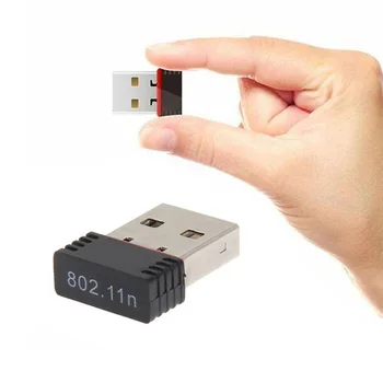 Elisona Mini Portable 150Mbps Wireless USB 2.0 Network Card Adapter WiFi Dongle for Windows XP Vista 7 2000 Desktop Laptop PC
Elisona Mini Portable 150Mbps Wireless USB 2.0 Network Card Adapter WiFi Dongle for Windows XP Vista 7 2000 Desktop Laptop PC