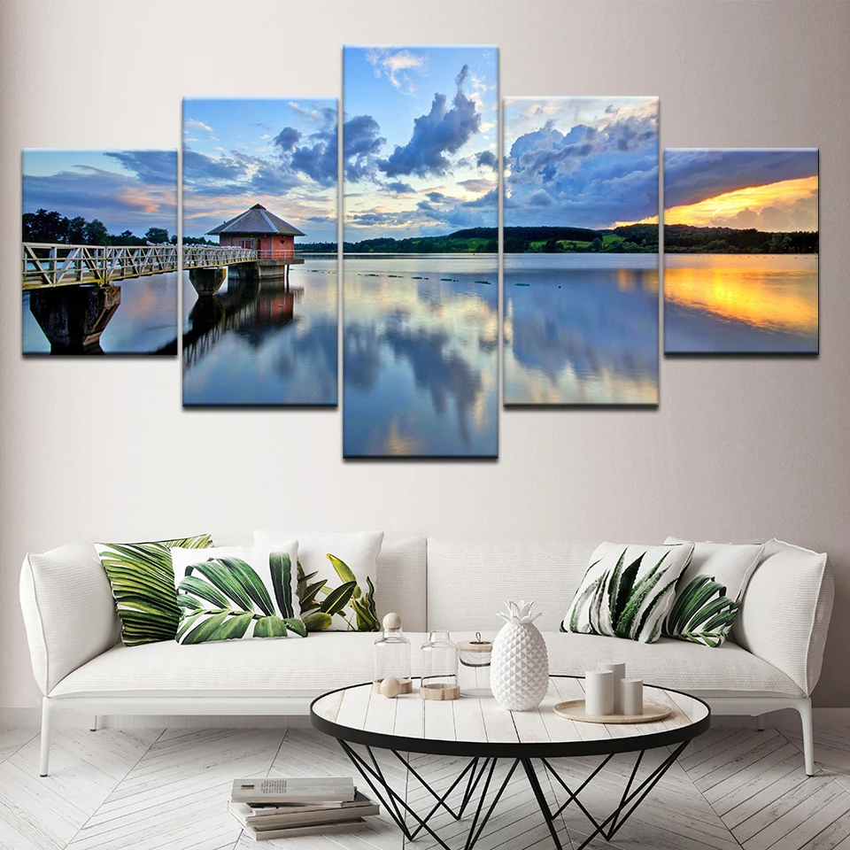Canvas Wall Art 5 Pieces Pavilion By The Seaside Paintings HD Prints Lake Natural Poster Modular Home Decor Shipped 24 Hours
Canvas Wall Art 5 Pieces Pavilion By The Seaside Paintings HD Prints Lake Natural Poster Modular Home Decor Shipped 24 Hours
