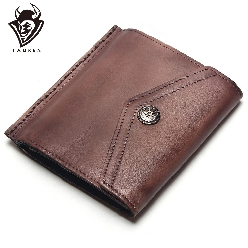 TAUREN Men/Women Hasp Brush Color Wallet Women Retro For Men Wallet Short Coffee Color Change Purse 100% Genuine Leather Wallet
TAUREN Men/Women Hasp Brush Color Wallet Women Retro For Men Wallet Short Coffee Color Change Purse 100% Genuine Leather Wallet