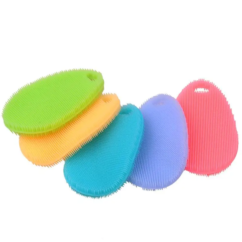 Silicone Kitchen Clean Brush Multifunction Dish Bowl Scouring Pad Magic Fruits Pot Cleaner Cleaning Washing Tool Easy to Clean
Silicone Kitchen Clean Brush Multifunction Dish Bowl Scouring Pad Magic Fruits Pot Cleaner Cleaning Washing Tool Easy to Clean