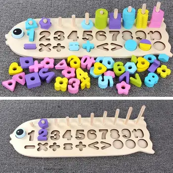 Fish-shaped Sorting Learning Educational Toys Colors Stacking Number Counting Boards Fish Shape Logarithmic Plate Puzzle Toy
Fish-shaped Sorting Learning Educational Toys Colors Stacking Number Counting Boards Fish Shape Logarithmic Plate Puzzle Toy