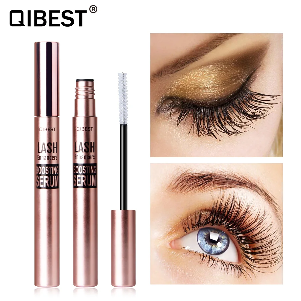 

QIBEST Eyelash Growth Treatments Liquid Serum Enhancer Eye Lash Curling Longer Thicker Eyelash Nourishing Essence TSLM2