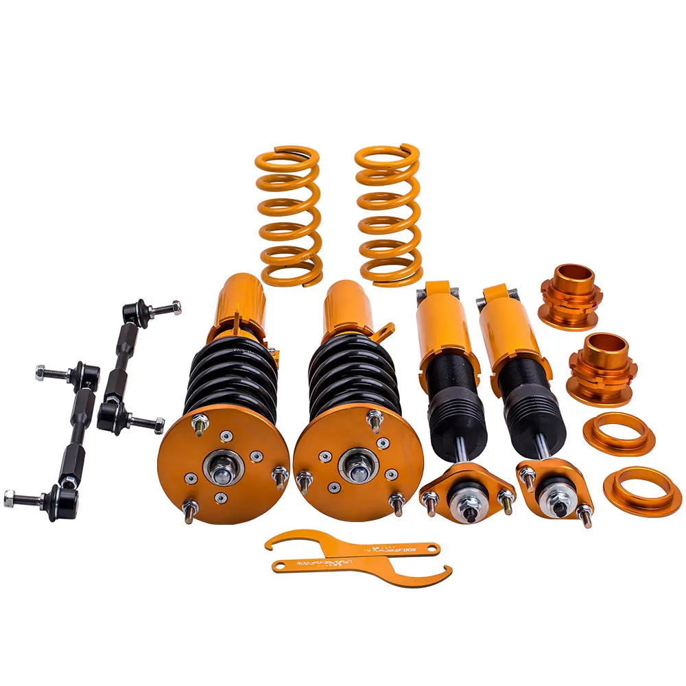 for BMW Z4 (E85) 2002-2008 Adj. Height Shock Absorbers Struts 2 piece front + 2 pieces rear Coilover Kits
for BMW Z4 (E85) 2002-2008 Adj. Height Shock Absorbers Struts 2 piece front + 2 pieces rear Coilover Kits