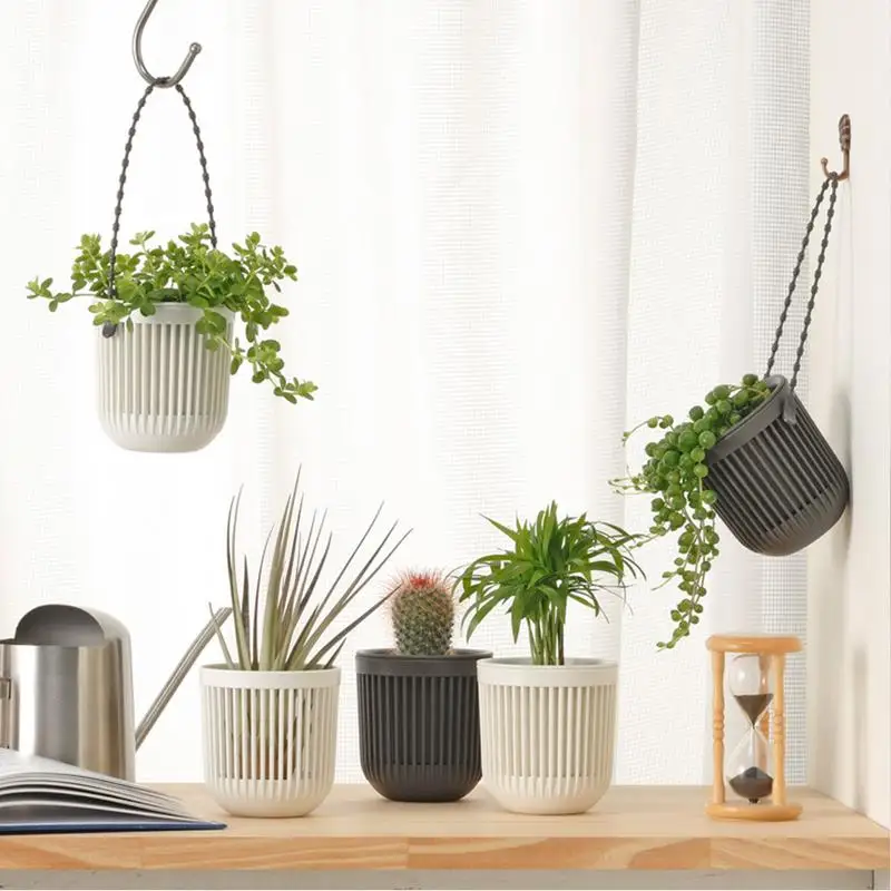 Wall Hanging Succulent Plant Flower Pot Innovative Draping Resin Potted Plant Round Self-Watering Hanging Planter
Wall Hanging Succulent Plant Flower Pot Innovative Draping Resin Potted Plant Round Self-Watering Hanging Planter