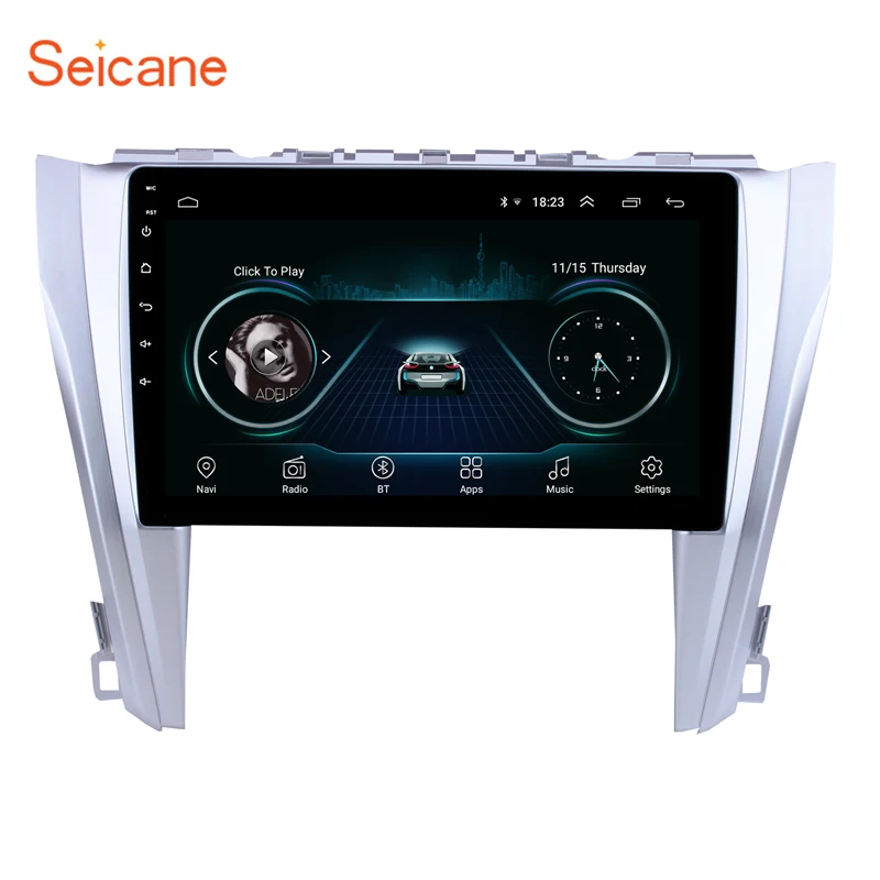 Seicane Multimedia DVD Video For 2015 2016 2017 Toyota Camry 10.1 inch Android 8.1 GPS Navigation System Radio Bluetooth HD
Seicane Multimedia DVD Video For 2015 2016 2017 Toyota Camry 10.1 inch Android 8.1 GPS Navigation System Radio Bluetooth HD