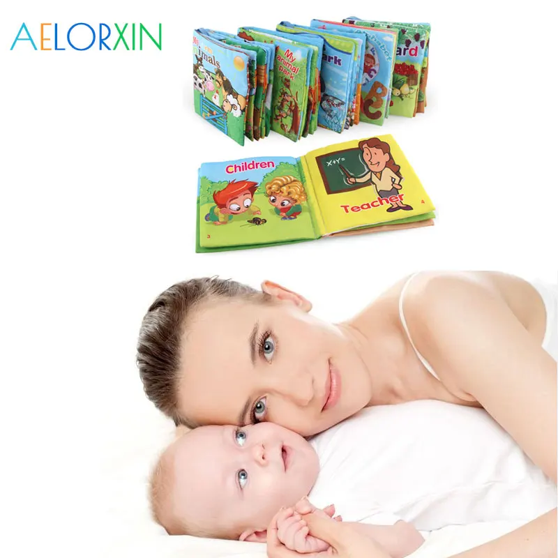 Baby Toy Infant Cloth Book Infant Educational Cognitive Learning Boys Girls Newborn Animals Kids Book Rattles Early Learning
Baby Toy Infant Cloth Book Infant Educational Cognitive Learning Boys Girls Newborn Animals Kids Book Rattles Early Learning