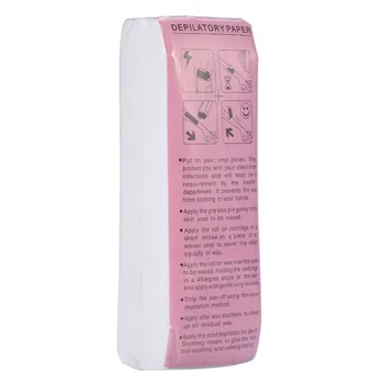 100 Pcs Depilatory Wax Strips Hair Remover Paper Roll Epilator Non-woven Fabric Waxing Paper Unisex Body Hair Removal Arms Legs 
100 Pcs Depilatory Wax Strips Hair Remover Paper Roll Epilator Non-woven Fabric Waxing Paper Unisex Body Hair Removal Arms Legs