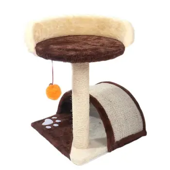 19 inch Cat Tree Cat Climbing Frame DIY Cats Scratching Post Toys with Hanging Ball Home Pet Cat Sharpen Claw
19 inch Cat Tree Cat Climbing Frame DIY Cats Scratching Post Toys with Hanging Ball Home Pet Cat Sharpen Claw