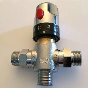 Bathroom Accessories Thermostatic valve Chrome Finished Standard 1/2 Brass ReplacementCeramic Cartridge Mixer Faucet Valves
Bathroom Accessories Thermostatic valve Chrome Finished Standard 1/2 Brass ReplacementCeramic Cartridge Mixer Faucet Valves