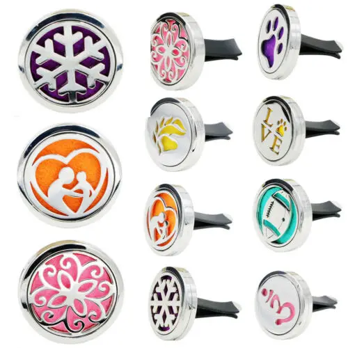 316L Steel Locket Car Mini Vent Clip Air Freshener Essential Oil Diffuser 1 Pad Outlet Solid Fragrance Vent Perfume Car styling
316L Steel Locket Car Mini Vent Clip Air Freshener Essential Oil Diffuser 1 Pad Outlet Solid Fragrance Vent Perfume Car styling