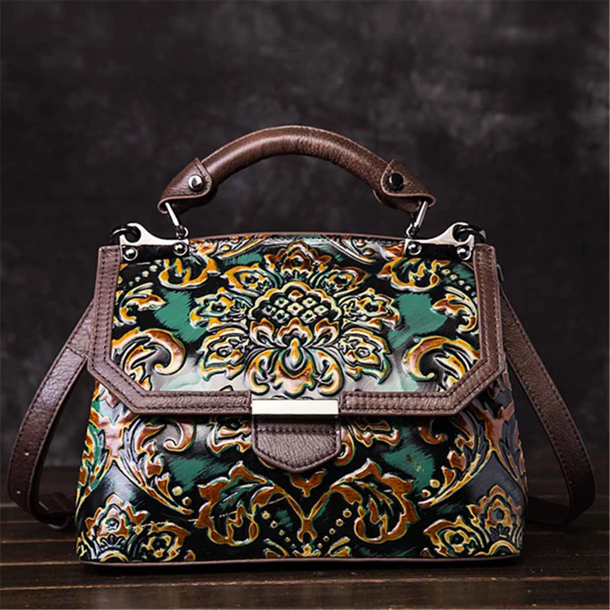 AEQUEEN Bolsa Feminina 2019 Ladies Genuine Leather Bag For Women Green Luxury Handbag Female Embossed Messenger Bag Brand Totes
AEQUEEN Bolsa Feminina 2019 Ladies Genuine Leather Bag For Women Green Luxury Handbag Female Embossed Messenger Bag Brand Totes