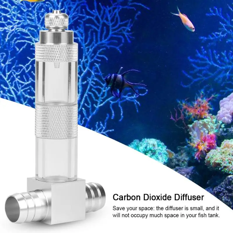New Style 12/16mm Stainless Steel CO2 Diffuser Aquarium Tank Carbon Dioxide Diffuser Atomizer Regulator Reactor Generator Kit
New Style 12/16mm Stainless Steel CO2 Diffuser Aquarium Tank Carbon Dioxide Diffuser Atomizer Regulator Reactor Generator Kit