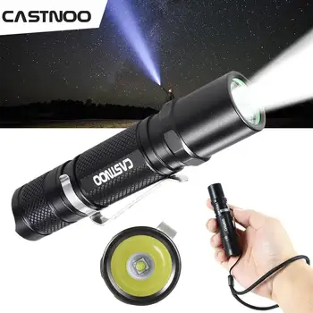 Castnoo XPG-R5 LED 3000 Lumens Flashlight Portable Mini Torch 3 Modes Outdoor Pocket Light AA 14500 Battery
Castnoo XPG-R5 LED 3000 Lumens Flashlight Portable Mini Torch 3 Modes Outdoor Pocket Light AA 14500 Battery