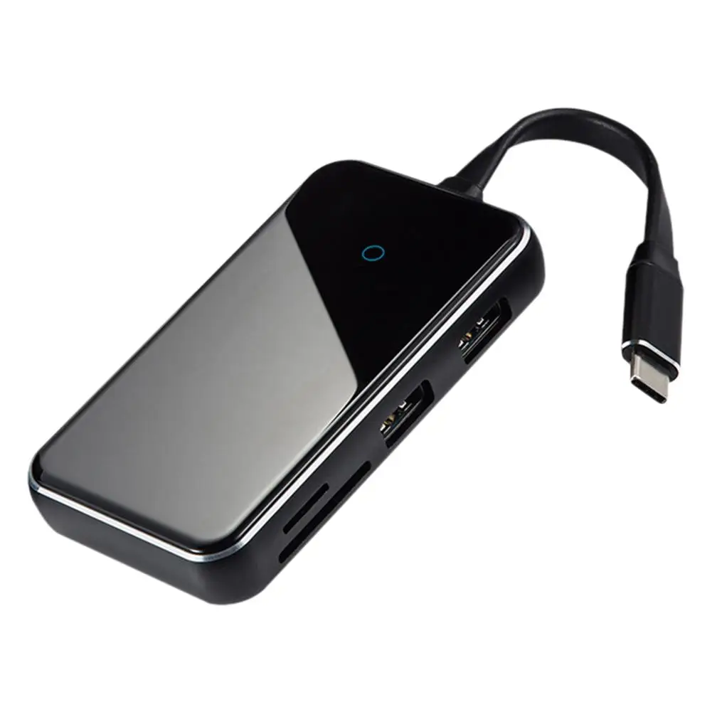 Tpye-C Multiport Adapter USB C To PD Charger SD Card VGA Docking Station Digital Converter Hubs Support TF / SD Card Reading
Tpye-C Multiport Adapter USB C To PD Charger SD Card VGA Docking Station Digital Converter Hubs Support TF / SD Card Reading
