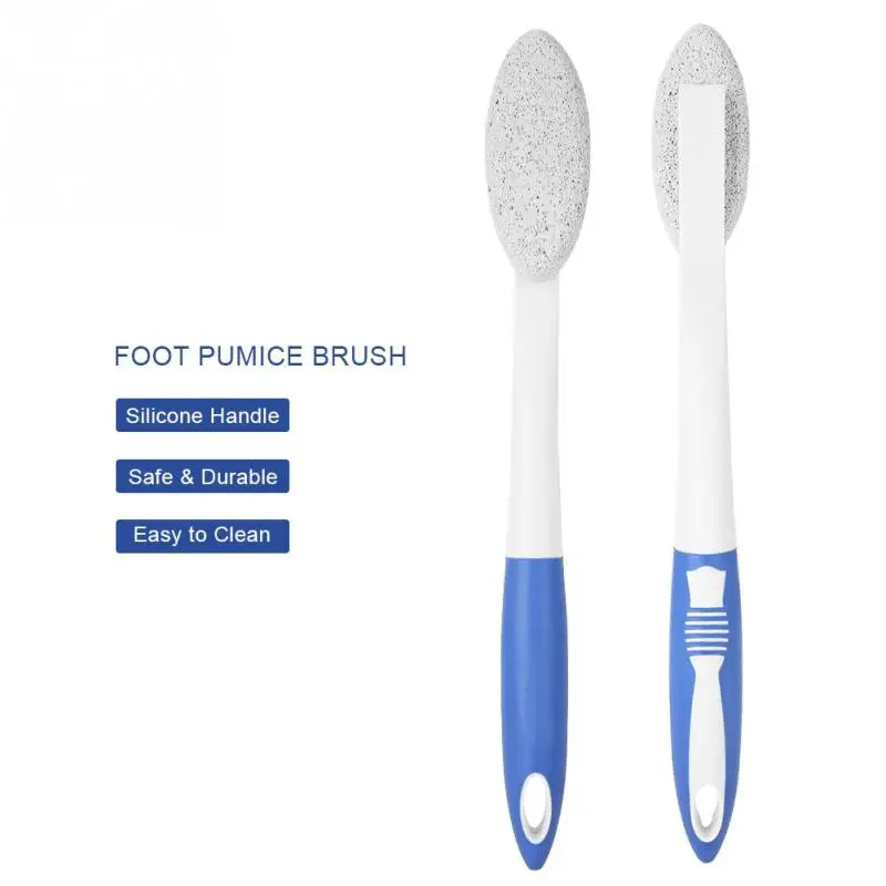 Long Handle Remove Dead Skin Cutin Foot Brush with Scrubbing Pumice Stone Foot Massage Cleaner Silicone Foots Care Tools
Long Handle Remove Dead Skin Cutin Foot Brush with Scrubbing Pumice Stone Foot Massage Cleaner Silicone Foots Care Tools