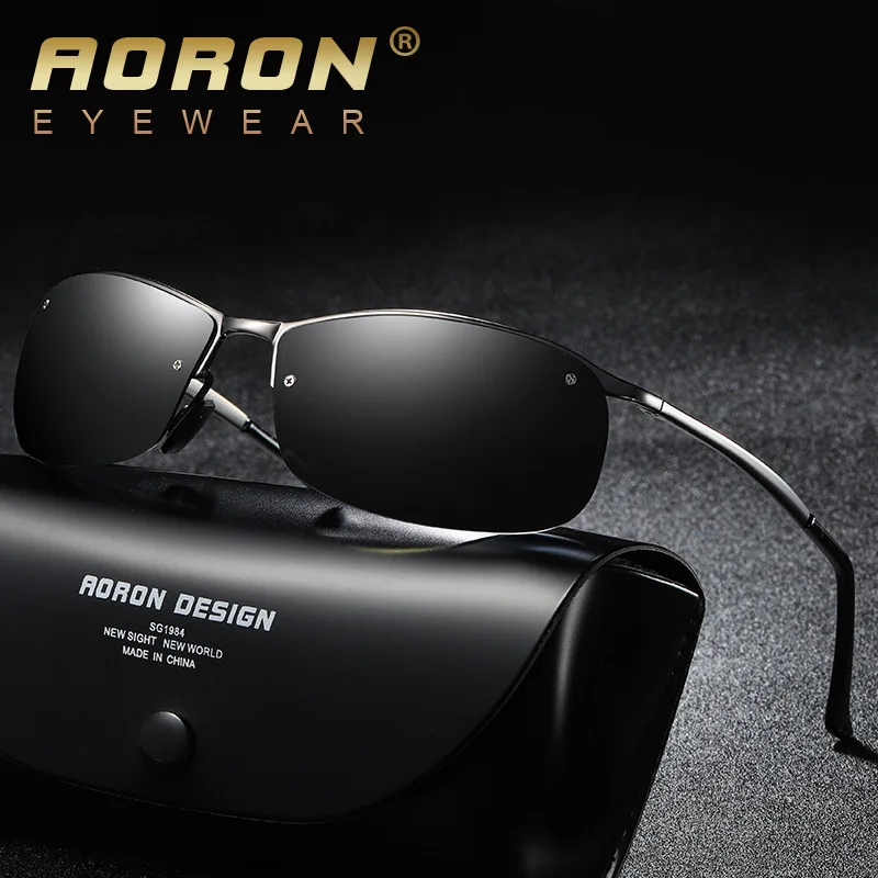 AORON 2019 New Photochromic Sunglasses Men Driving Polarized Sun Glasses Chameleon Driver Safety Night Vision Goggles Glasses
AORON 2019 New Photochromic Sunglasses Men Driving Polarized Sun Glasses Chameleon Driver Safety Night Vision Goggles Glasses