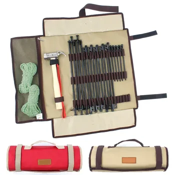 Outdoor Tent Tools Accessories Kit Bag Hammer Wind Rope Tent Pegs Nail Storage Bag Portable Camping Nails Bag Organizer 2 Colors
Outdoor Tent Tools Accessories Kit Bag Hammer Wind Rope Tent Pegs Nail Storage Bag Portable Camping Nails Bag Organizer 2 Colors
