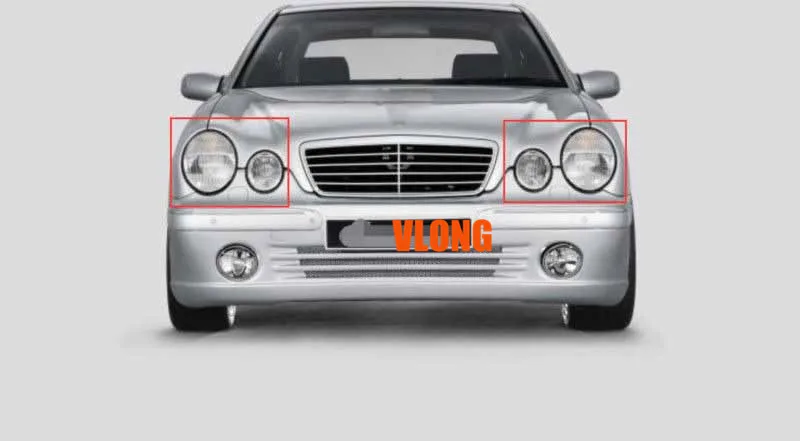 Pair Headlight Lenses Headlamp Cover For MERCEDES E CLASS W210 E320 E350 1996-03
Pair Headlight Lenses Headlamp Cover For MERCEDES E CLASS W210 E320 E350 1996-03
