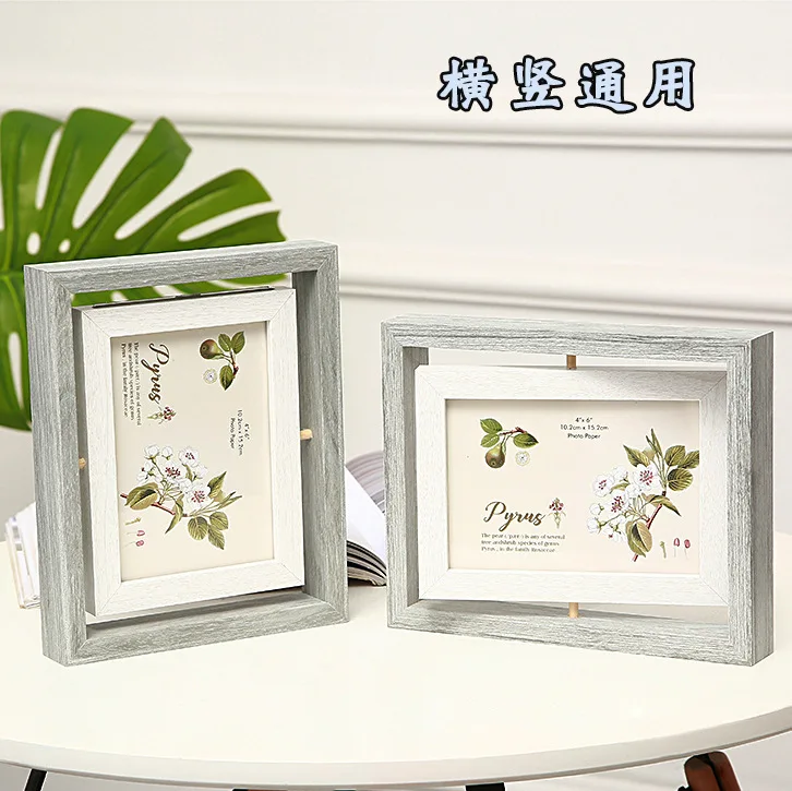 6 Inch 7 Inch Two-sided Rotating Photo Frame Originality Personality Pendulum Platform Concise Lovely Desk Frame
6 Inch 7 Inch Two-sided Rotating Photo Frame Originality Personality Pendulum Platform Concise Lovely Desk Frame