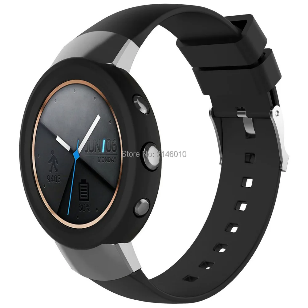 Сменный резиновый ремешок для часов + защитный чехол ASUS ZENWATCH 3 | Наручные часы