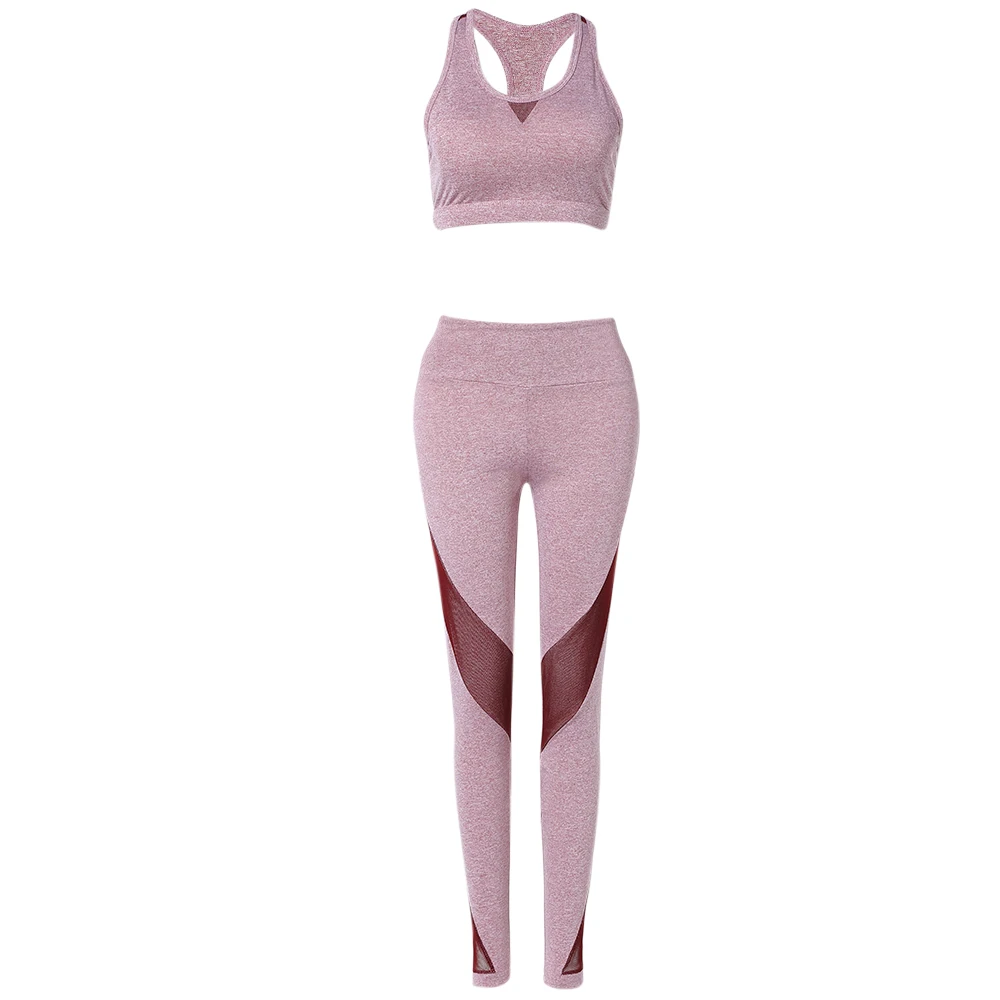 LANGSTAR Women Slim Yoga Sets Women Solid Two Piece Splice Mesh Yoga Running Tights Women Leggings Fitness Fitness Sports Suit
LANGSTAR Women Slim Yoga Sets Women Solid Two Piece Splice Mesh Yoga Running Tights Women Leggings Fitness Fitness Sports Suit