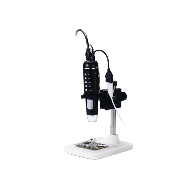 HD 1080P adjustable 1000X Digital 5MP lumen 8LED Light HDMI Microscope Camera Magnifier with Base Stand US Plug
HD 1080P adjustable 1000X Digital 5MP lumen 8LED Light HDMI Microscope Camera Magnifier with Base Stand US Plug