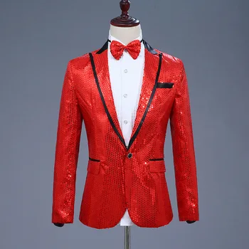 Clothes 2019 Casual sequin Coat Blazer Men glitter Slim Fit Dress Pink Blazers Suits Street wear Stage Costumes For Singers Mens
Clothes 2019 Casual sequin Coat Blazer Men glitter Slim Fit Dress Pink Blazers Suits Street wear Stage Costumes For Singers Mens