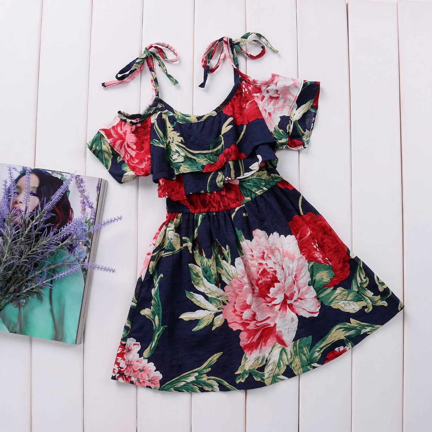 Emmababy Fashion Girl Dress Baby Girls Off-shoulder Skater Dress Kids Floral Summer Party Dresses 2-7 Year
Emmababy Fashion Girl Dress Baby Girls Off-shoulder Skater Dress Kids Floral Summer Party Dresses 2-7 Year