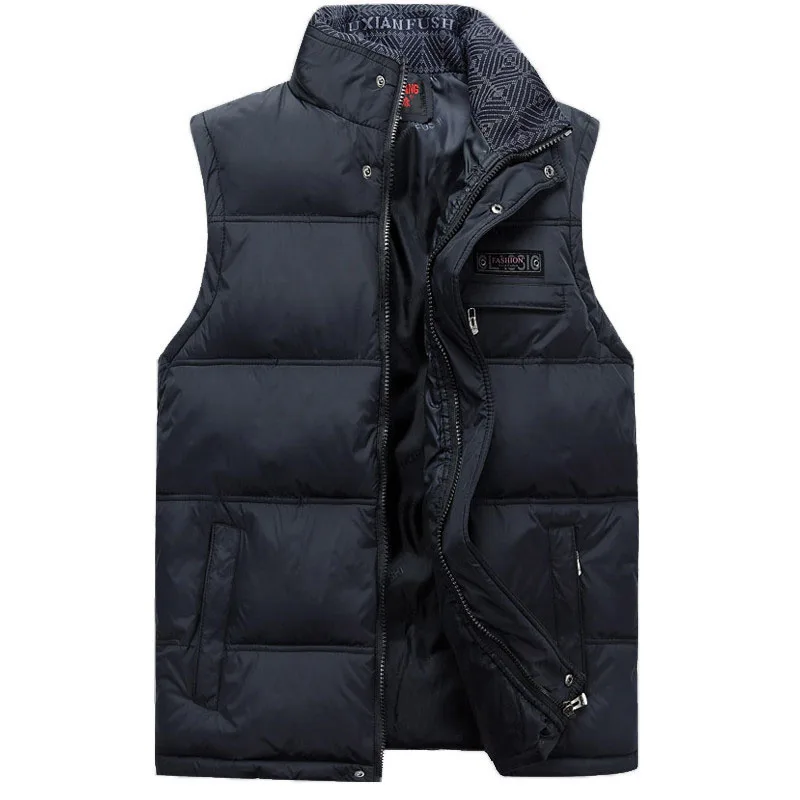 Men Sleeveless Jacket China Winter Vest Male Casual Coats Cotton-Padded Men Warm High Collar Vest Photographer Men Waistcoat Red
Men Sleeveless Jacket China Winter Vest Male Casual Coats Cotton-Padded Men Warm High Collar Vest Photographer Men Waistcoat Red