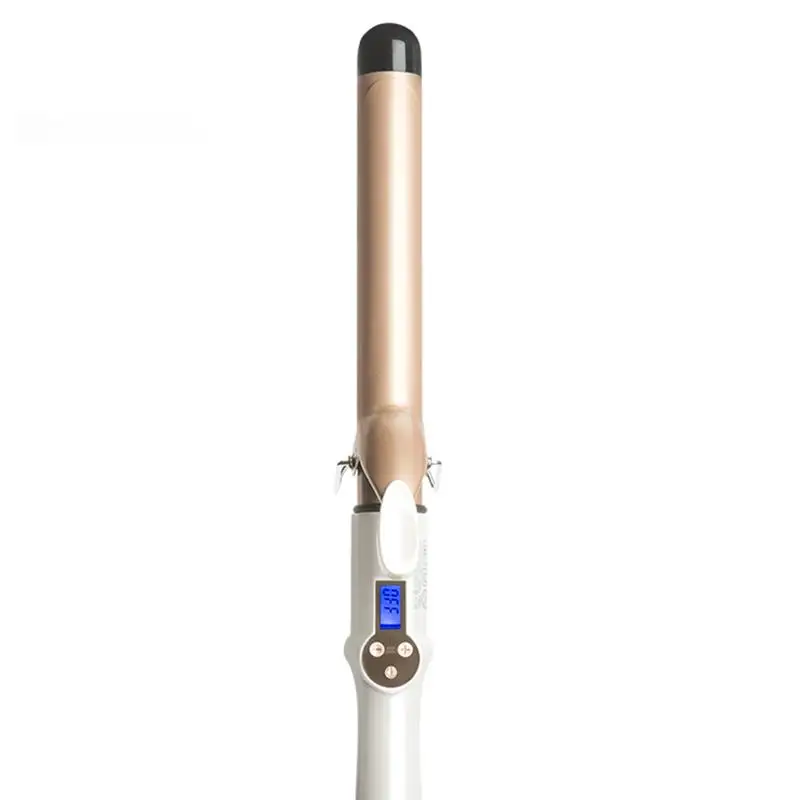 European Standard Curling Iron Ceramic Glaze Liquid Crystal Display Large Roll Small Volume Multi-function Hairdressing Tools
European Standard Curling Iron Ceramic Glaze Liquid Crystal Display Large Roll Small Volume Multi-function Hairdressing Tools