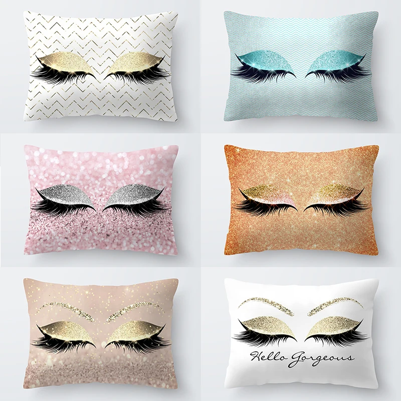 Pillow Cover Cases Soft 1PC Pillow Cover Golden 30x50cm Marble Pink Bedroom Eyelash Printed Velvet
Pillow Cover Cases Soft 1PC Pillow Cover Golden 30x50cm Marble Pink Bedroom Eyelash Printed Velvet