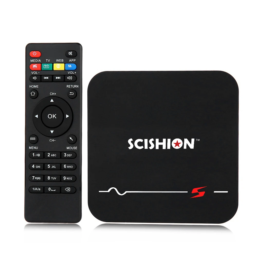 Original SCISHION MODEL S RK3229 4K TV Box 2GB / 16GB Smart Media Player for Android 8.1 system PK TX3/TX2 TV box
Original SCISHION MODEL S RK3229 4K TV Box 2GB / 16GB Smart Media Player for Android 8.1 system PK TX3/TX2 TV box