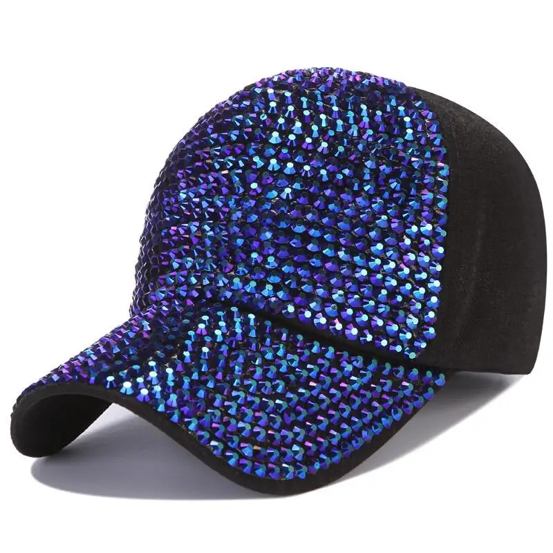 Women Fashion Adjustable Trendy Breathable Mesh Sequined Shiny Baseball Caps Summer Sun Glitter Bun Snapback Hat
Women Fashion Adjustable Trendy Breathable Mesh Sequined Shiny Baseball Caps Summer Sun Glitter Bun Snapback Hat