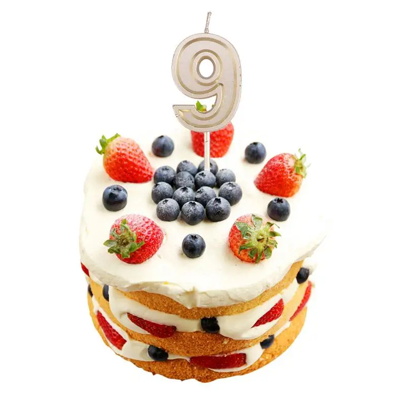 Number 0-9 Candle Gold Memories Day Funny Glitter Cake Topper Decoration Candles Numeral Candles for Birthday Party Wedding
Number 0-9 Candle Gold Memories Day Funny Glitter Cake Topper Decoration Candles Numeral Candles for Birthday Party Wedding
