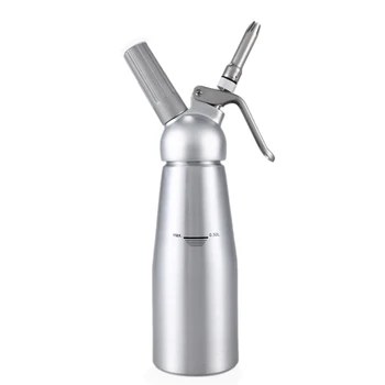 500 Ml Aluminum Cream Dispenser, Gourmet Blender,Decorative Nozzle And Pastry Tube
500 Ml Aluminum Cream Dispenser, Gourmet Blender,Decorative Nozzle And Pastry Tube