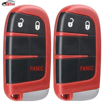 KEYECU 2 Pcs 433MHz ID46 Chip M3N-40821302 Replacement 3 Button Remote Key Fob for Chrysler 300, for Dodge Charger Durango Dart
KEYECU 2 Pcs 433MHz ID46 Chip M3N-40821302 Replacement 3 Button Remote Key Fob for Chrysler 300, for Dodge Charger Durango Dart