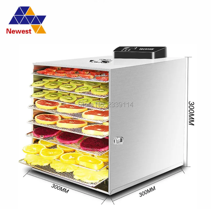 Stainless steel hot sale free shipping commercial meat food fruit dehydrator,drying fruit vegetable food dehydrator
Stainless steel hot sale free shipping commercial meat food fruit dehydrator,drying fruit vegetable food dehydrator