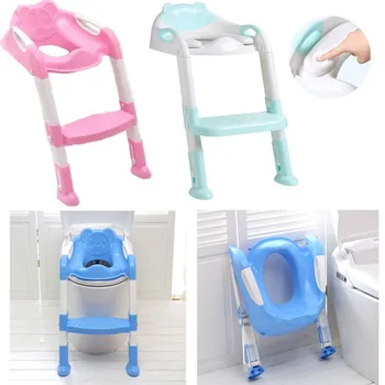 Soft Pad Baby Potty Training Seat Children's Potty Baby Toilet Seat With Adjustable Ladder Infant Toilet Training Folding Seat
Soft Pad Baby Potty Training Seat Children's Potty Baby Toilet Seat With Adjustable Ladder Infant Toilet Training Folding Seat