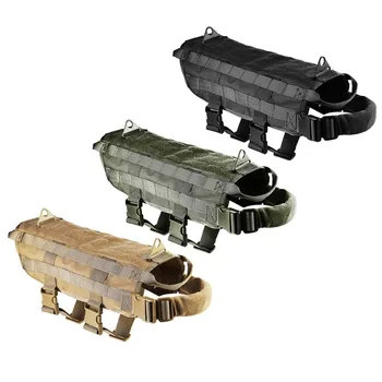 Molle Vest Dog Training Collar Tactical Army Equipment Dog Tactical Harness Accessories For Big Dogs Adjustable Outdoor Set E
Molle Vest Dog Training Collar Tactical Army Equipment Dog Tactical Harness Accessories For Big Dogs Adjustable Outdoor Set E